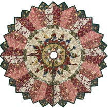 Winter Wreath Oxford Tree Skirt Kit NO RULER SET